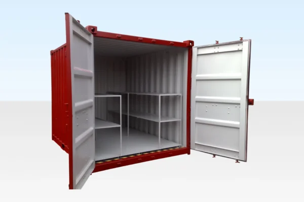 10ft Flat Floor Bunded Store shipping container for sale