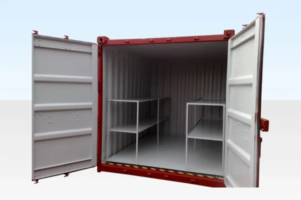 10ft Flat Floor Bunded Store shipping container for sale