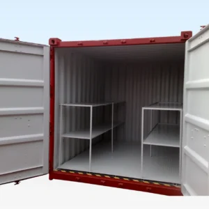 8ft Flat Floor Bunded Store shipping container for sale