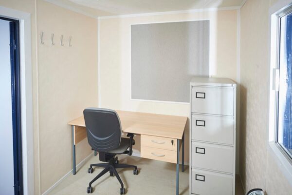 12Ft x 8Ft Steel Anti Vandal Office Cabin