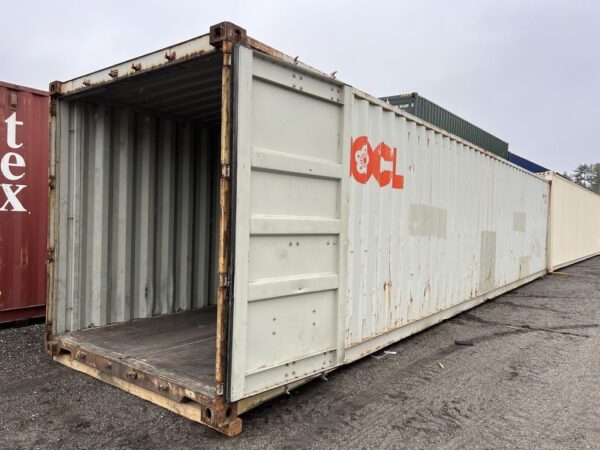 40ft standard height storage containers for sale