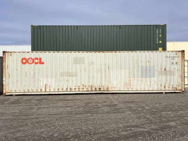 40ft standard height storage containers for sale