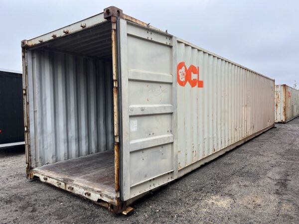 40ft standard height storage containers for sale