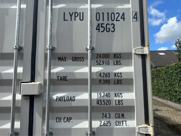 New 40ft Side Opening Shipping Containers for sale