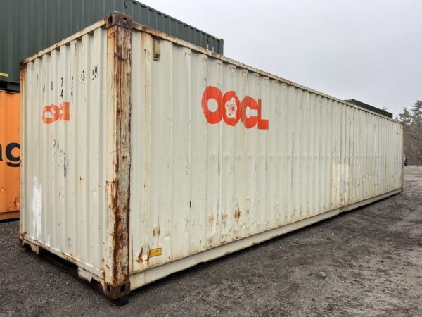 40ft standard height storage containers for sale