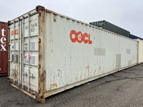 40ft standard height storage containers for sale