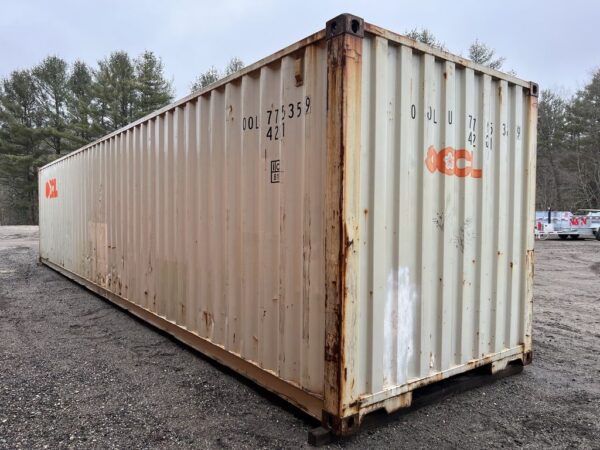 40ft standard height storage containers for sale