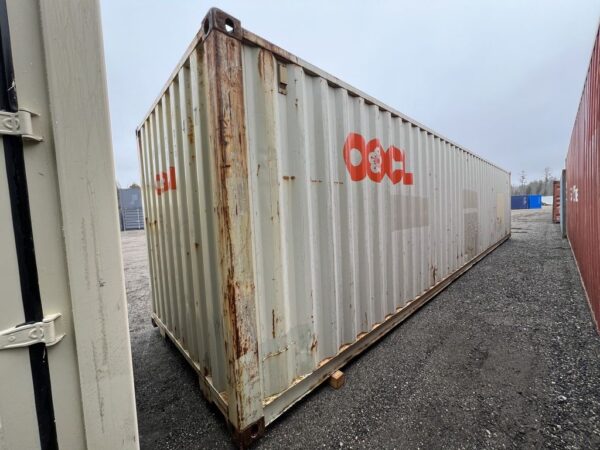 40ft standard height storage containers for sale