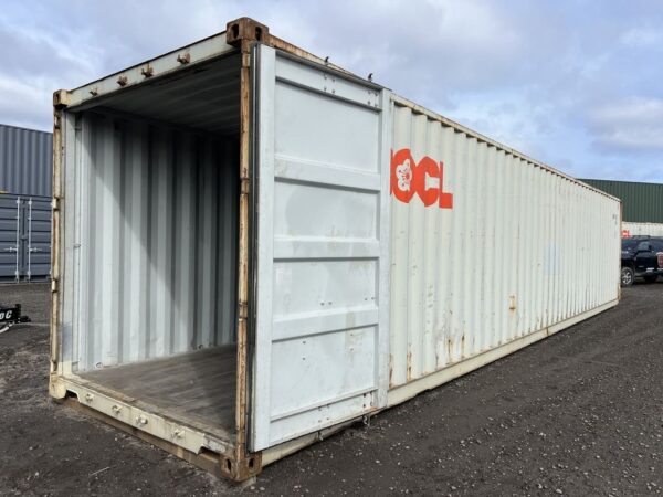 40ft standard height storage containers for sale