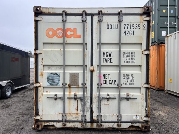 40ft standard height storage containers for sale