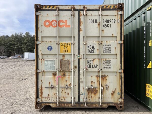 40ft standard height storage containers for sale