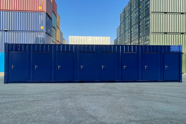 40ft High Cube Container 8 Doors