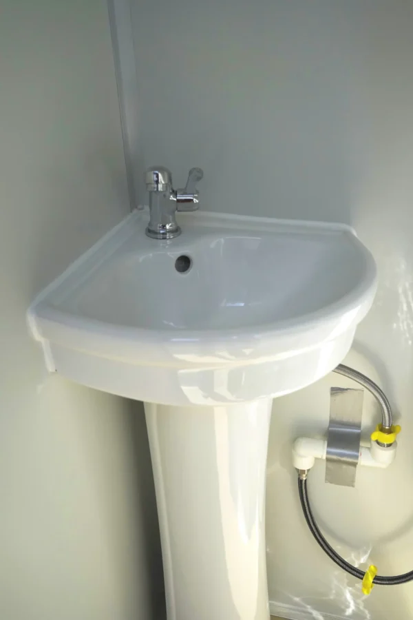 Portable Toilet With 110V Sink