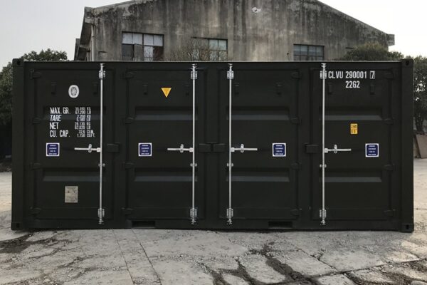 Storage Container 20 Ft 4 Doors