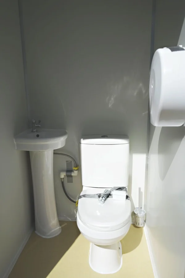 Portable Toilet With 110V Sink