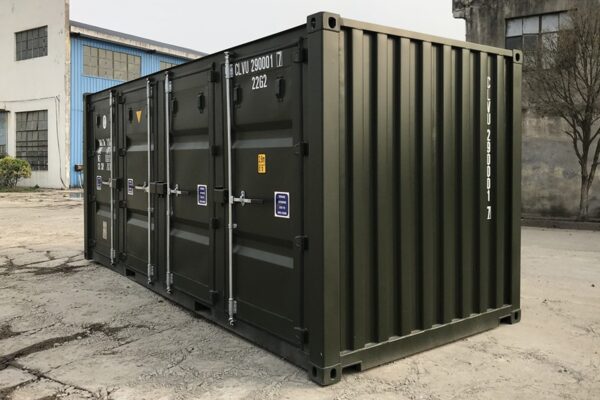 Storage Container 20 Ft 4 Doors