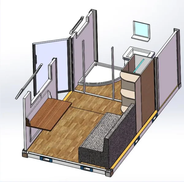 Mobile Life Office Modular Home