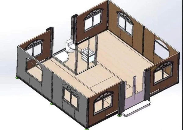 Mobile Expandable Prefab House