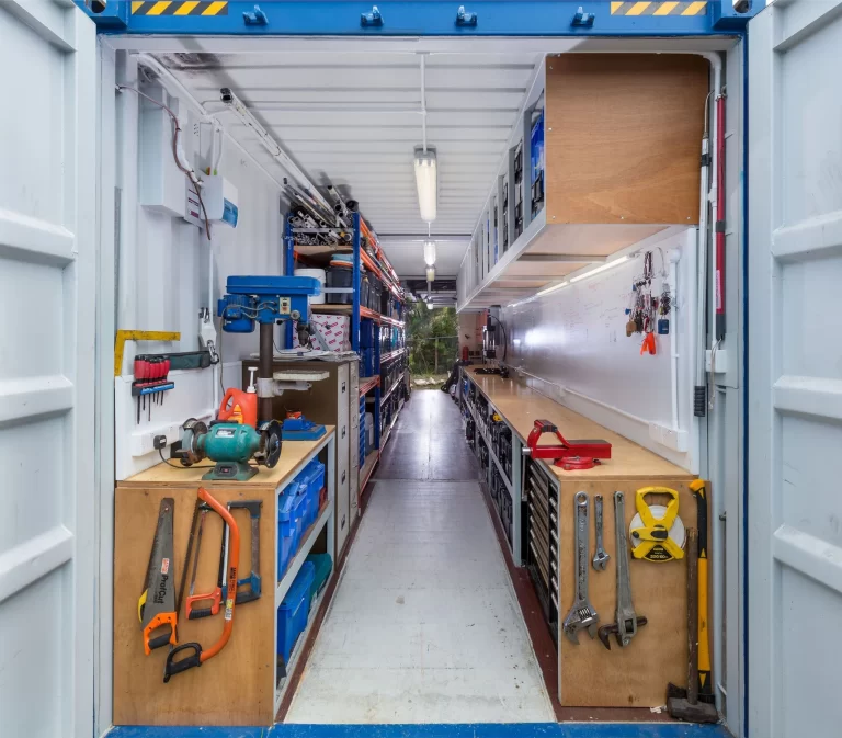 How to Build a Workshop or Garage with a Shipping Container