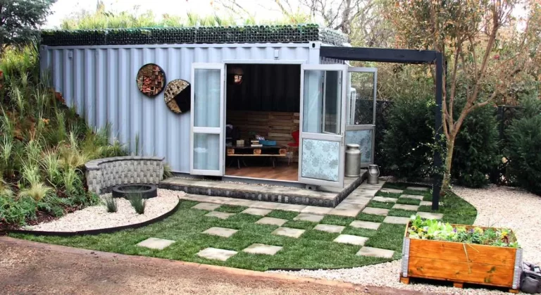 How to Build a Man-Cave or She-Shed with a Shipping Container