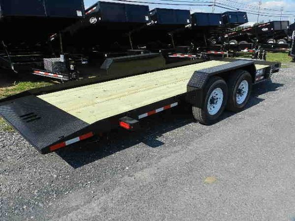 CAM Superline 7 x 20 Equipment Trailer – Tilt-Deck - Image 2