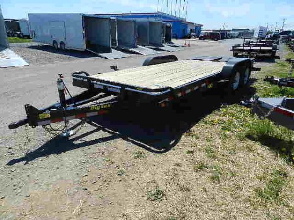 Big Tex 7 x 18 Low Profile Equipment Trailer – Mega Ramps - Image 4