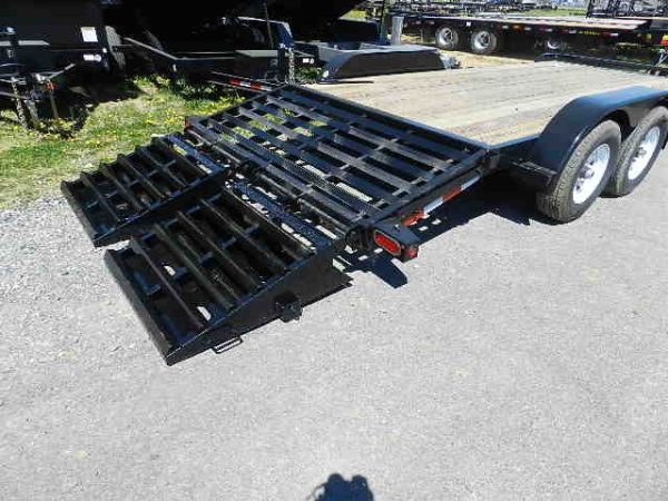 Big Tex 7 x 18 Low Profile Equipment Trailer – Mega Ramps - Image 5