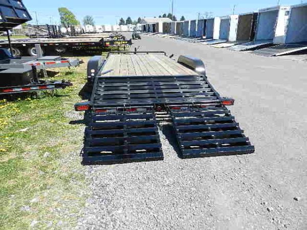 Big Tex 7 x 18 Low Profile Equipment Trailer – Mega Ramps - Image 7