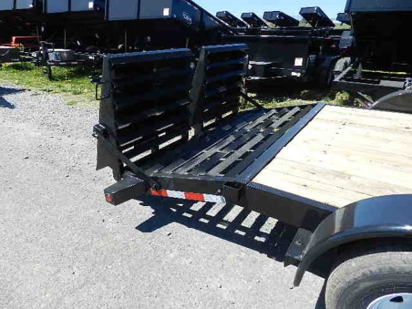 Big Tex 7 x 18 Low Profile Equipment Trailer – Mega Ramps - Image 6