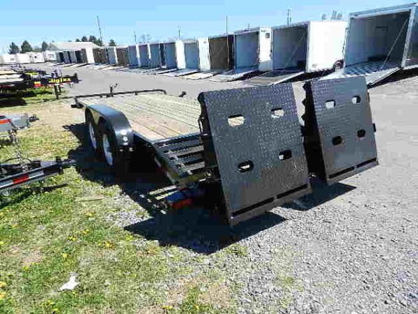 Big Tex 7 x 18 Low Profile Equipment Trailer – Mega Ramps - Image 8