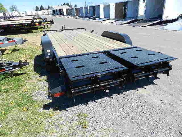 Big Tex 7 x 18 Low Profile Equipment Trailer – Mega Ramps - Image 2