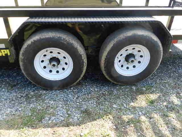 Big Tex 7 x 18 Heavy Duty Landscape Trailer – Split Gate - Image 3
