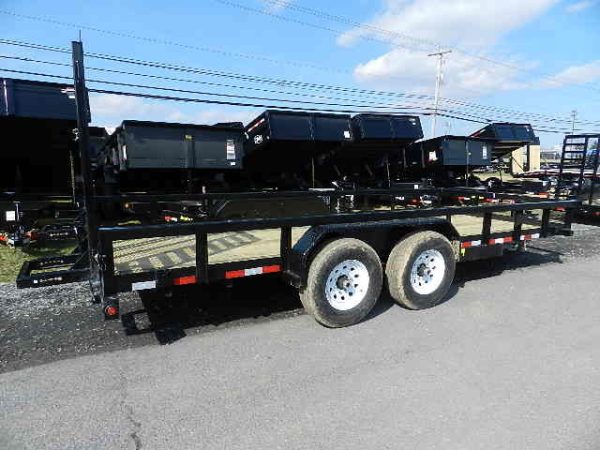 Big Tex 7 x 18 Heavy Duty Landscape Trailer – Split Gate - Image 2