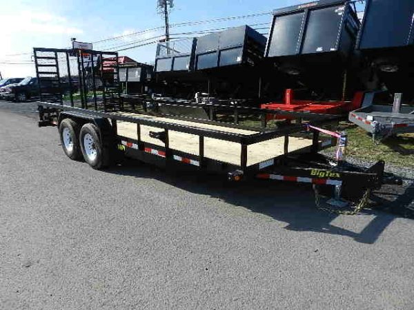 Big Tex 7 x 20 Heavy Duty Landscape Trailer – Split Gate