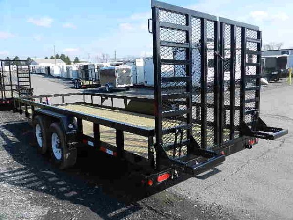 Big Tex 7 x 20 Heavy Duty Landscape Trailer – Split Gate - Image 3