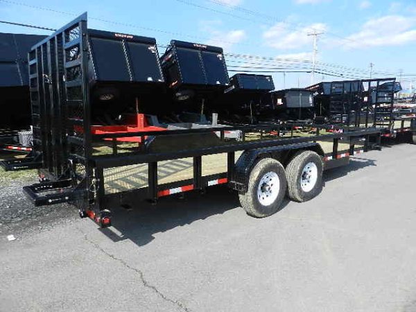 Big Tex 7 x 20 Heavy Duty Landscape Trailer – Split Gate - Image 4