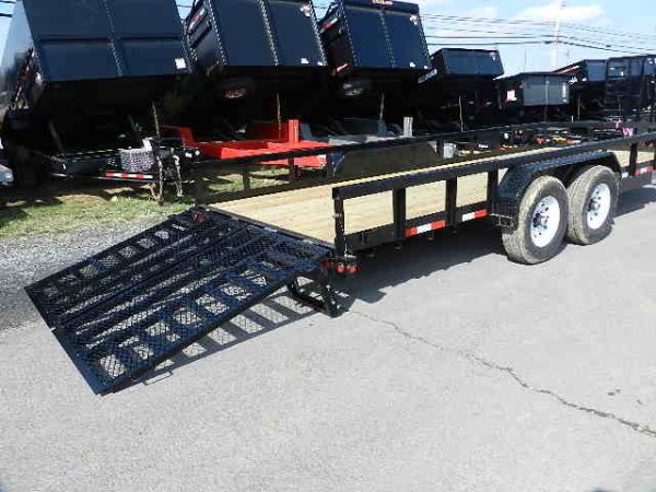 Big Tex 7 x 20 Heavy Duty Landscape Trailer – Split Gate - Image 6