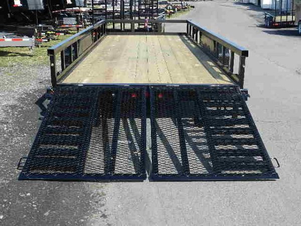 Big Tex 7 x 20 Heavy Duty Landscape Trailer – Split Gate - Image 2