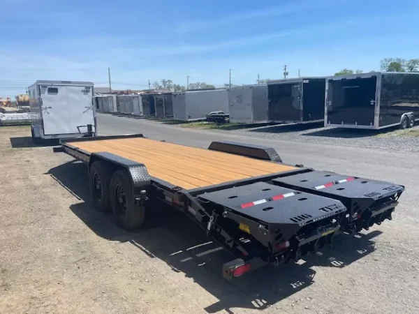 Big Tex 7 x 22 Low Profile Equipment Trailer – Mega Ramps - Image 3