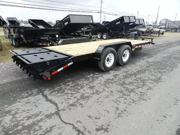 Big Tex 7 x 20 Equipment Trailer – 14K Mega Ramps - Image 6