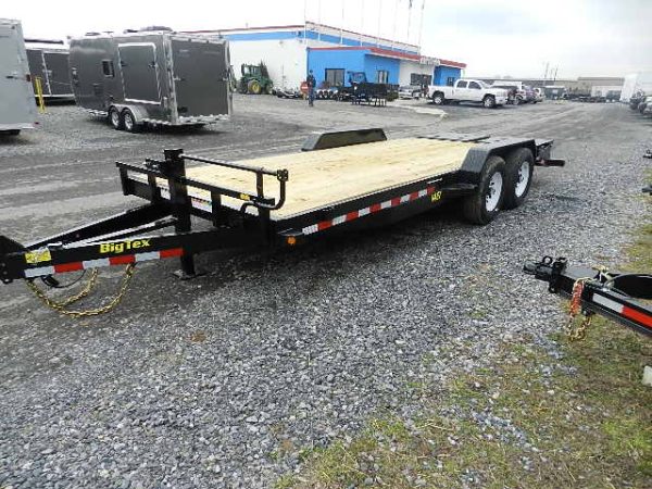 Big Tex 7 x 20 Equipment Trailer – 14K Mega Ramps - Image 3