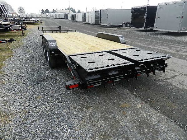 Big Tex 7 x 20 Equipment Trailer – 14K Mega Ramps - Image 2