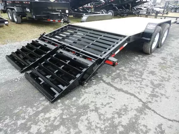 Big Tex 7 x 20 Equipment Trailer – 14K Mega Ramps - Image 7