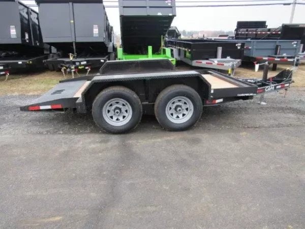 CAM Superline 7 x 12 Equipment Trailer – Full Tilt-Deck - Image 2
