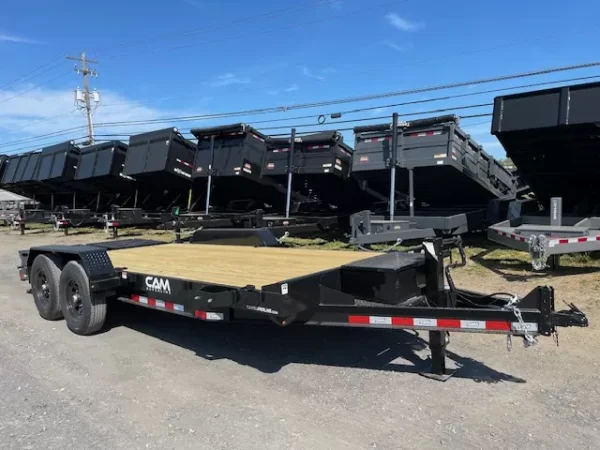 CAM Superline 7 x 18 Equipment Trailer – Super Ramps