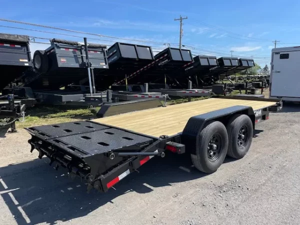 CAM Superline 7 x 18 Equipment Trailer – Super Ramps - Image 2