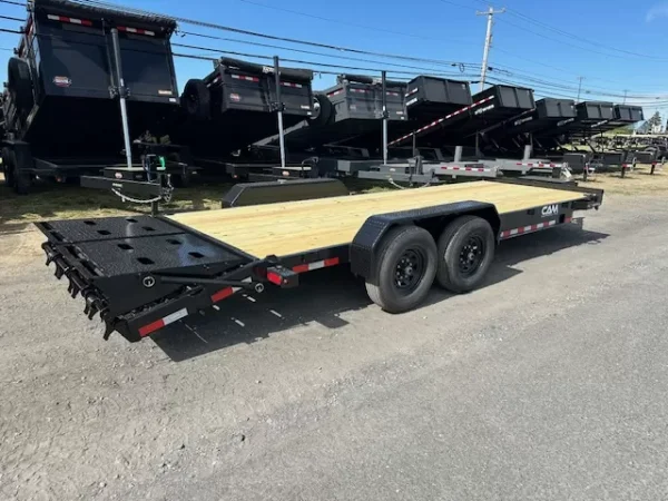 CAM Superline 7 x 22 Equipment Trailer – Super Ramps - Image 4