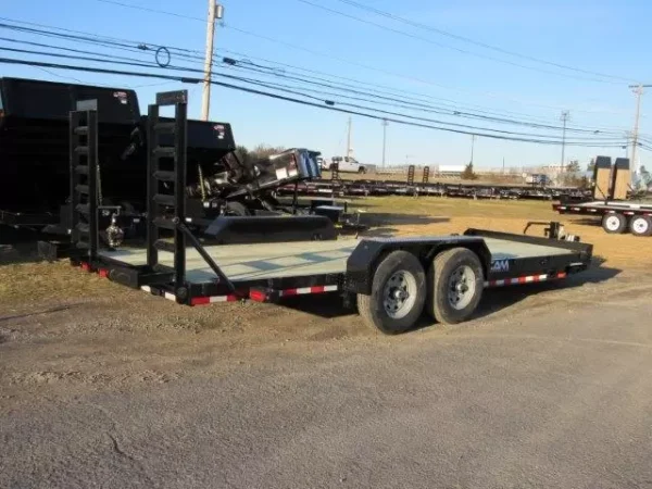 CAM Superline 7 x 20 Equipment Trailer – Pallet Fork Carrier - Image 7