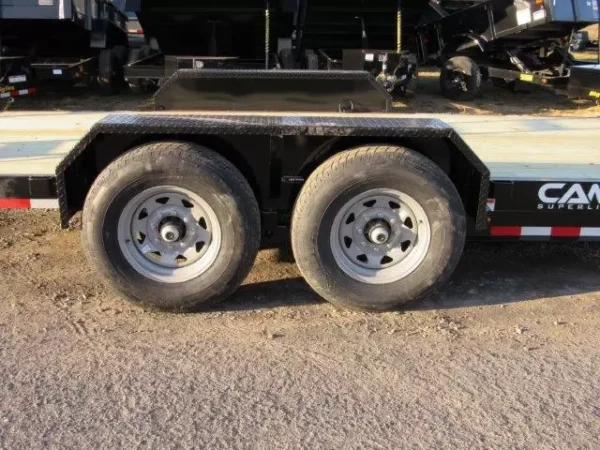 CAM Superline 7 x 20 Equipment Trailer – Pallet Fork Carrier - Image 6