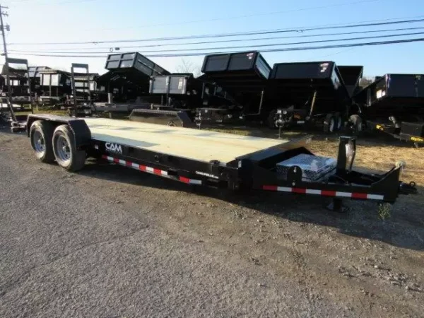 CAM Superline 7 x 20 Equipment Trailer – Pallet Fork Carrier